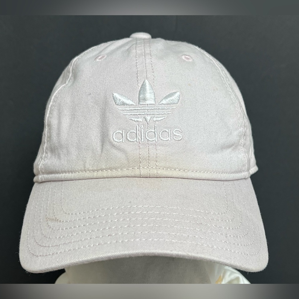Adidas Originals Men's Relaxed Adjustable Strap Back Hat Cream One Size